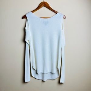 NWOT EXPRESS Open Shoulder Sweater, S